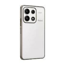 Newface Xiaomi Poco X6 Pro Kılıf Razer Lensli Silikon - Gold Altın