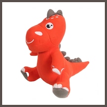 Bezos Dino Peluş Oyuncak Turuncu 25 Cm Nxrlvng