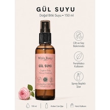 Minia Bahçe Doğal Gül Suyu 150 ML