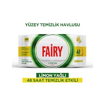 Fairy Yüzey Temizleme Havlusu Limon Yağlı 100'lü Diğer