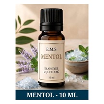 Mentol Esansiyel Uçucu Yağ Buhurdanlık Yağı Difüzör Esansı Oda Kokusu Esansı Mum Esansı 10 Ml. Ferah