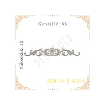 Decogold Saray Tavan Motif 10 65 Dgm-34 Beyaz Altın