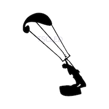 Kitesurf Moda Araba Sticker Kişiselleştirilmiş Çıkartması