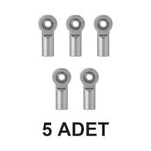 5 Adet Metal M3 Bağlantı Parçası Rot Başı Küresel Mafsal Rotil Rc Araba Robot Servo Bağlantı Ucu