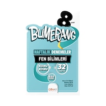 Günay 8.Sınıf Lgs Bumerang Haftalık Denemeler Fen Bilimleri - Gün