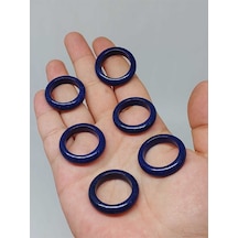 Lapis Taşı Yüzük 6mm Kalınlığında Standart Ölçü 51490 Çok REnkli