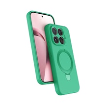Xiaomi Mi 17t Regal Magsafe Standlı Kapak - Yeşil 0.2M-Çok Renkli