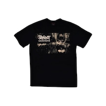 Slipknot Baskılı Unisex %100 Pamuk Siyah T-shirt SIYAH