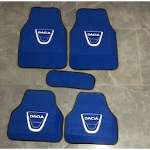 Dacia Logolu Sandero Stepway Mavi Halı Paspas Çift Kat 523428863