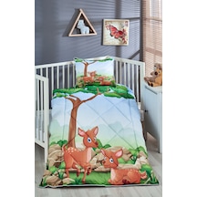 Komfort Home Dijital Baskılı Thermal Kumaş Bebek Yorgan Seti /B12