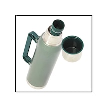 Uyguna-yakala 1.3 Lt - Yeşil Çelik Termos -rm.202 Yeşil