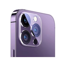 Baseus Apple Uyumlu iPhone 15 Pro-15 Pro Max Crystal Hd Kamera Koruyucu 2 Ade