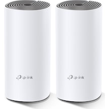 Tp-lınk Deco-e4, Ac1200, İkili Mesh, 1200mbps, Dual Band, 2port Megabit Lan, 260m2 Çekim Alanı, Router, Geniş Alan İnternet Ağı Sağlayıcısı