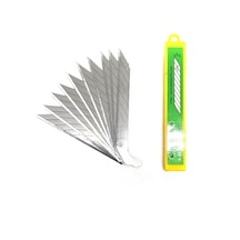Ko-80 Çelik Maket Bıçağı Falçata Ucu Yedeği 9mm 30 Derece Küçük 50'li