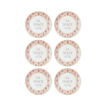 The Mia Dolce Vita Pasta Tabağı 19 CM 6'lı Set