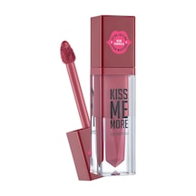 Kiss Me More Yüksek Pigmentli & Mat Bitişli Nemlendirici Likit Ruj Abanoz