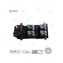 Honda Civic Sol Cam Açma Düğmesi Anahtarı 2006-2010 5-buton