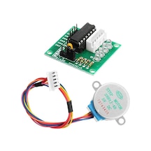 28byj-48 5v Redüktörlü Step Motor - Uln2003a Sürücü Kartı