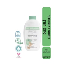 Byphasse Plaisir Natura Limon & Zencefil Duş Jeli 600 ML