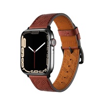 Watch 44mm Krd-76 Pu Deri Kordon Strap Kayış-gri