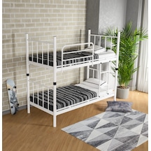 Ejder metal Ranza 90x190 Beyaz Ranza (YATAKSIZ)
