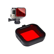 Gopro Standart Housing için Kırmızı Filtre