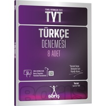 Barış Yayınları 2024 Tyt 8 Li Türkçe Denemesi 2024