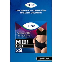 Tena Silhouette Plus Kadınlara Özel Yüksek Bel Emici Külot Siyah Medium 9 Adet M Tena Silhouette Plus Kadınlara Özel Yüksek Bel Emici Külot Siyah Medium 9 Adet M