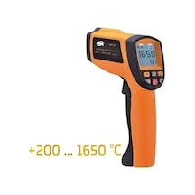 Benetech Gm1650 Kızılötesi Lazerli Termometre 1650 C Ye Kadar Yüksek Sıcaklık Ölçüm Cihazı
