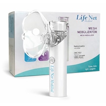 Life Net Medikal Taşınabilir Mesh Nebülizatör Süper Sessiz, Yeni Nesil Şarzlı Yetişkin & Çocuk S600b