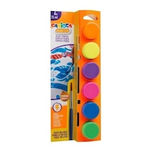 3-6 Yaş İçin Yıkanabilir 6x25 Ml Fosforlu Suluboya Seti 0