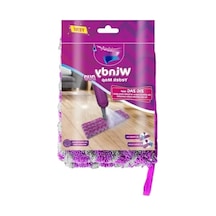 Çift Taraflı Mikrofiber Yedek Mop - Yıkanabilir Açık Bej