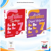 Çanta Yayınları 2026-2027 7. Sınıf Tüm Dersler 2 Kitap Türkçe-sos Soru Set