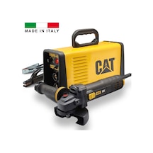 Cat Dz141t 140 Amper Tıg Lıft/mma Çanta Tipi Profesyonel Dijital İnverter Kaynak Makinesi Cat Dx37 Avuç Taşlama