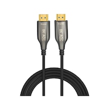 Wozlo 2.1 Aktif Fiber Optik Aoc Hdmi Kablo 8K 60HZ 4K 60/120HZ Earc Hdr D-Hdr Hdcp2.3 100 Metre
