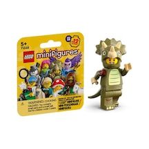 LEGO Minifigür 71045 Seri 25 - 8 - Triceratops Costume Fan