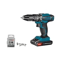 Catpower 4111 20V 2AH Li-ion Çift Akülü Vidalama + Akd PZ2/25 Uç Set