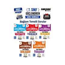 2027 7.sınıf Güçlendiren M-t-f-s-p %100 Maarif Bağlam Temelli Yeni Müfredat Soru Bankası Seti+kronometre 5 Kitap