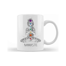 Namaste Meditated Buddha Om Yoga Buddhism Gift Kupa Bardak Porselen Karışık