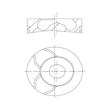 Piston Segman - Fiat Croma, Grande Punto, Punto, Doblo, Bravo, Stilo, Sedici, Idea, Multipla, Marea, Brava, 159, 156, 166 - Mahle-0101500 15989148