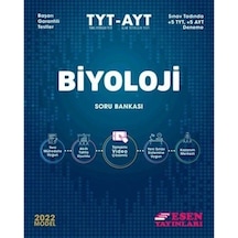 2022 TYT AYT Biyoloji Soru Bankası -  Esen Yayıncılık