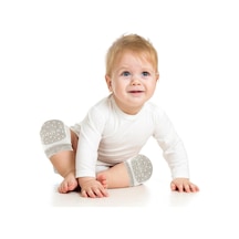 Babyjem Örgü Emekleme Dizliği Bej