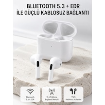 Tws Kablosuz Bluetooth Kulaklık 3 Saat Müzik 4 Saat Konuşma Şarj Kutulu Renkli