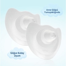 Silikon Göğüs Koruyucu, Bebekler İçin Rahat Kullanım Tasarımı
