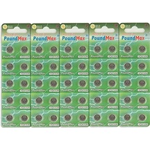 50 X Ag13 Lr44 1,5 V Alkalin Düğme Pil