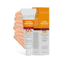 Yüksek Koruma Tinted Kapatıcı 50 Spf Güneş Kremi