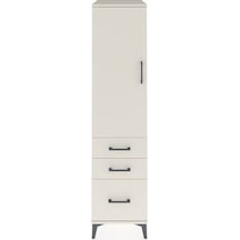 Kronos Dolap 2 Raflı 3 Çekmeceli Tek Kapaklı 44x59x182 Aytaşı... Aytaşı
