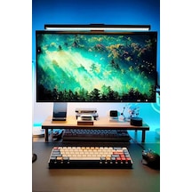 Dokunmatik Monitör Üstü Led Aydınlatma Rgb Ambiyans & 3 Renk Işık Ayarlanabilir Diğer