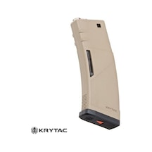 Krytac 150bb M4/ar15 Platform Çöl Rengi Fde Mid-cap Aeg Airsoft Şarjör