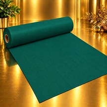 Vıp 15 Metre Nefti Yeşil Tela Kumaş Nefti Yeşil Elyaf Kumaş Yılbaşı Süsleme Kumaşı 70cm Genişliğinde